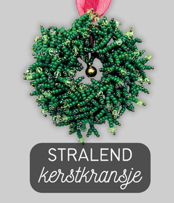 Workshop foto Stralend kerstkransje