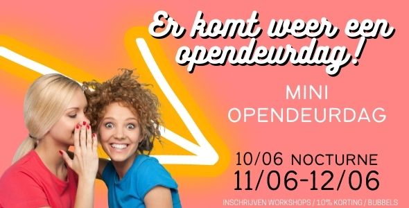Workshops Zandstorm / Opendeurdag