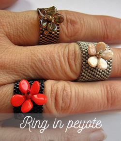 Workshop foto Ring in peyote